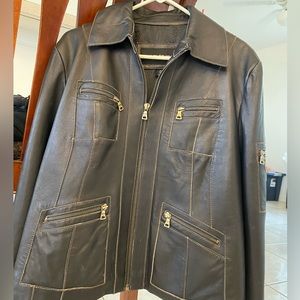 Charles Klein Leather Jacket